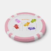 かわいいゼリーベビーキャンディースイーツ漫画 ポーカーチップ (シングル)