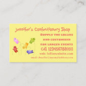 かわいいゼリーベビーキャンディースイーツ漫画 名刺 (正面)