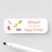 かわいいゼリーベビーキャンディースイーツ漫画 名札 (インサイチュ)