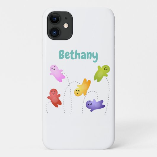 かわいいゼリーベビーキャンディースイーツ漫画 Case-Mate iPhoneケース (裏面)