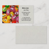 かわいいゼリー菓子 名刺 (正面/裏面)