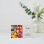 かわいいゼリー菓子 名刺 (スタンド正面)