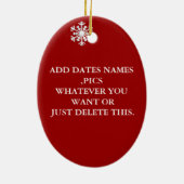 かわいいソックス猿のオーナメントBFF セラミックオーナメント (裏面)