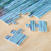 かわいいソフトシェルタートルアットザビーチ ジグソーパズル (側面)