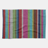 かわいいソフトトレンディーニットのウール効果の暖かい冬 キッチンタオル (横)