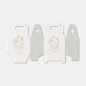 かわいいソフトベビームーブニーフローラリースベビーシャワー フェイバーボックス (折り畳みなし)