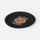 かわいいソーセージの犬である ペーパープレート (アングル)