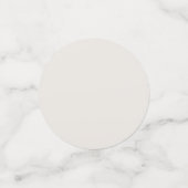 かわいいゾウとキリンの巨人の模様 コンフェッティ (スモール正面)