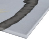 かわいいゾウと可愛いレディバグ カッティングボード (角)