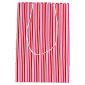 かわいいゾウのバレンタイン ミディアムペーパーバッグ (裏面)