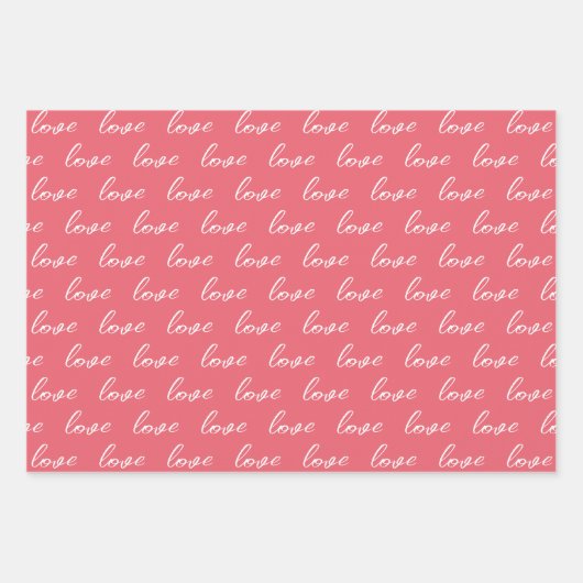 かわいいゾウのロミオとジュリエットロマンチックなラブピンク ラッピングペーパーシート (正面3)