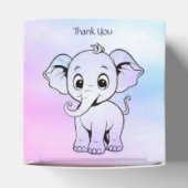 かわいいゾウの愛玩箱 フェイバーボックス (上部)