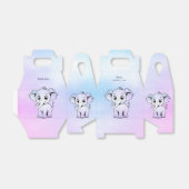 かわいいゾウの愛玩箱 フェイバーボックス (折り畳みなし)