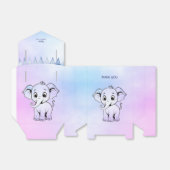 かわいいゾウの愛玩箱 フェイバーボックス (折り畳みなし)