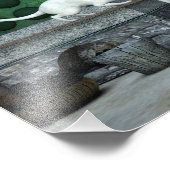 かわいいゾウ猫 フォトプリント            (角)