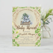 かわいいゾウ葉ズ 招待状 (スタンド正面)