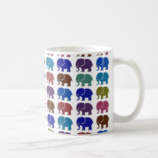 かわいいゾウ コーヒーマグカップ (右)
