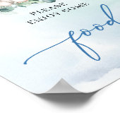 かわいいゾウeucalyptusリース青花食品 ポスター (角)