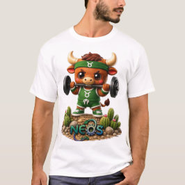 かわいいゾディアック ネオス おうし座 Tシャツ