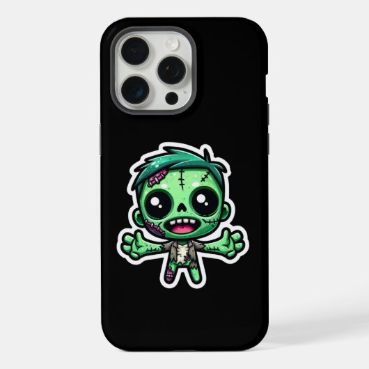 かわいいゾンビ iPhoneケース (裏面)