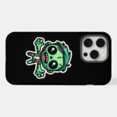 かわいいゾンビ iPhoneケース (裏面横)