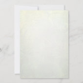 かわいいタイガーサファリワイルドワン1歳の誕生日 招待状 (裏面)