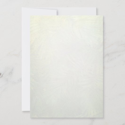 かわいいタイガーサファリワイルドワン1歳の誕生日 招待状 (裏面)