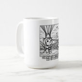 かわいいタイガースat Christ the Redeemer, Rio コーヒーマグカップ (正面左)