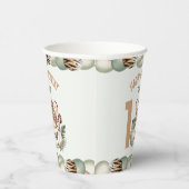 かわいいタイガーワイルドワンボーイ1歳紙カップ 紙コップ (右)