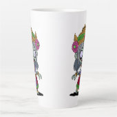 かわいいタイゾンビ カフェラテマグ (正面)