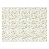 かわいいタイルのイースターの卵のパターン テーブルクロス (正面(横))