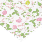 かわいいタイルのイースターの卵のパターン テーブルクロス (アングル)