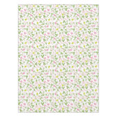 かわいいタイルのイースターの卵のパターン テーブルクロス (正面)