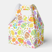 かわいいタイルのイースターの卵のパターン フェイバーボックス (裏面サイド)