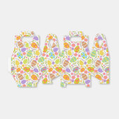 かわいいタイルのイースターの卵のパターン フェイバーボックス (折り畳みなし)