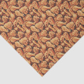 かわいいタイルの唐揚げパターン 薄葉紙 (詳細)