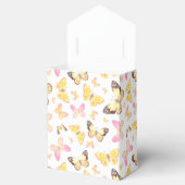かわいいタイルの蝶の恋人パーティー フェイバーボックス (オープン)