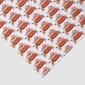 かわいいタイル張りのサーカスパーティー  薄葉紙 (詳細)