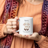 かわいいタウラスブルウォーターのカラー〔占星術の〕十二宮図特性 コーヒーマグカップ