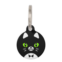 かわいいタキシード猫