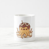 かわいいタコのたこ焼きスナック コーヒーマグカップ (中央)