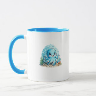 かわいいタコのコーヒーマグ マグカップ