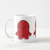 かわいいタコのソーセージのマグ コーヒーマグカップ (左)
