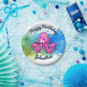 かわいいタコのパーティーのプレート ペーパープレート (パーティー)