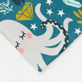 かわいいタコの毛布 フリースブランケット (角)