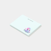 かわいいタコの海の生き物 ポストイット (アングル)