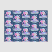 かわいいタコの海の生き物 薄葉紙 (正面)