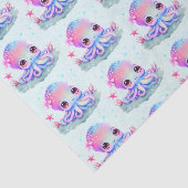 かわいいタコの海の生き物 薄葉紙 (詳細)