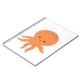 かわいいタコの漫画 ノートブック (左側)