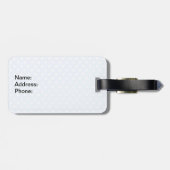 かわいいタコの漫画 ラゲッジタグ (裏面横)